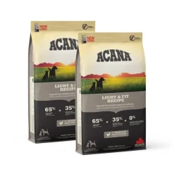 Acana Koiranruoat Erityistapeisiin|Koiran Kuivaruoka*Dog Light & Fit 2 x 11,4 kg