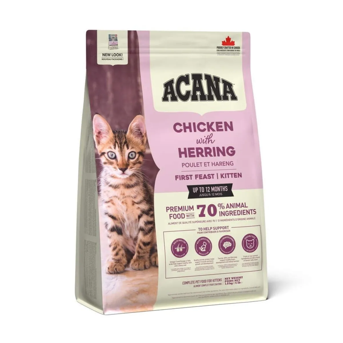 Acana Kissanpennun Ruoka|Kissan Kuivaruoka*First Feast Cat 1,8 kg