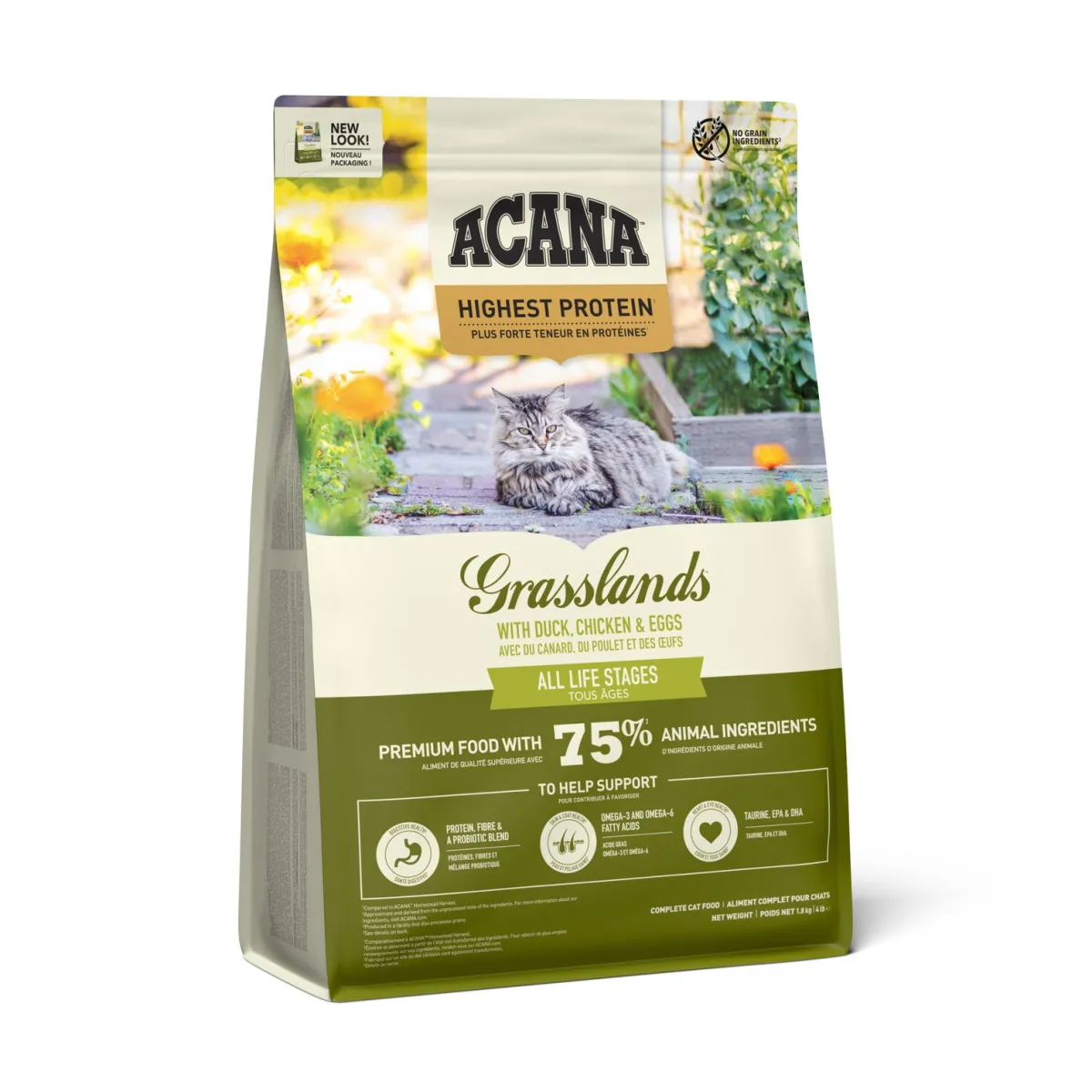 Acana Viljaton Kissanruoka|Kissan Kuivaruoka*Regionals Grasslands Cat