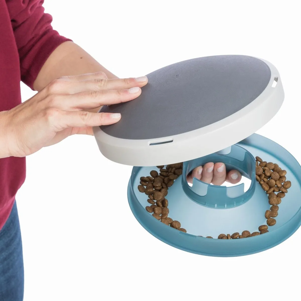 Trixie Ahmimisenestokupit Ja Nuolumatot|Koiranpennun Ruokailu*Ahmimisenestokuppi Rocking Bowl