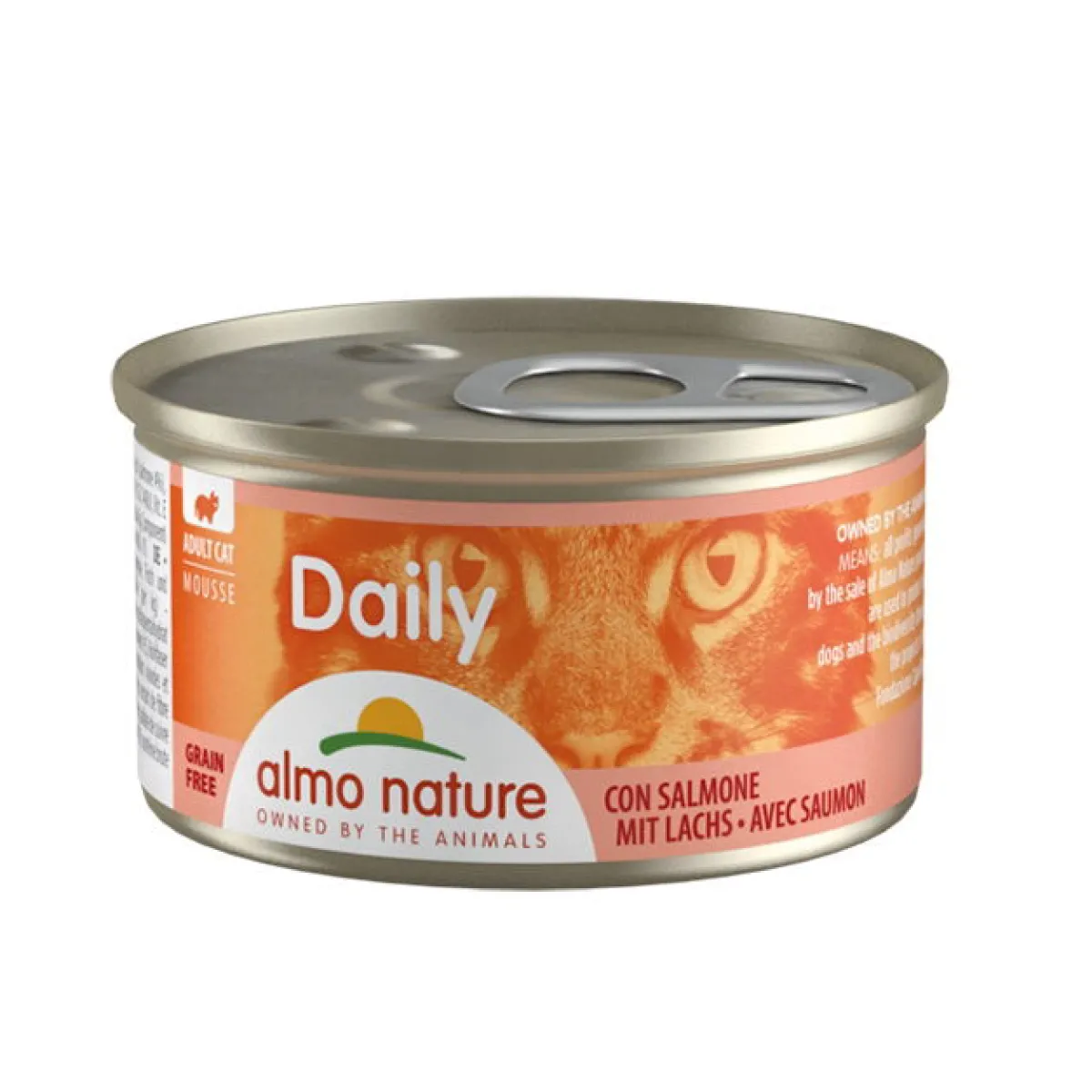 Almo Nature Kissan Märkäruoka*Daily cat lohi 85g