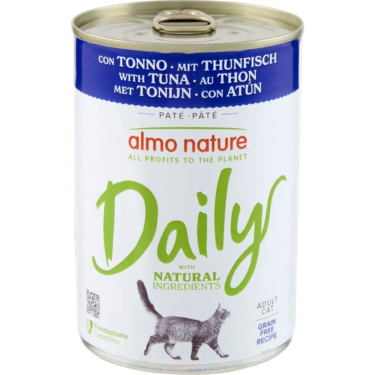 Almo Nature Kissan Märkäruoka*Daily cat mousse tonnikala