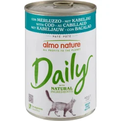 Almo Nature Kissan Märkäruoka*Daily cat Turska 400 g