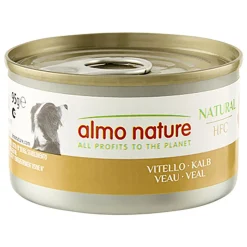 Almo Nature Koiran Märkäruoka Ja Makkarat*HFC dog vasikka 95 g