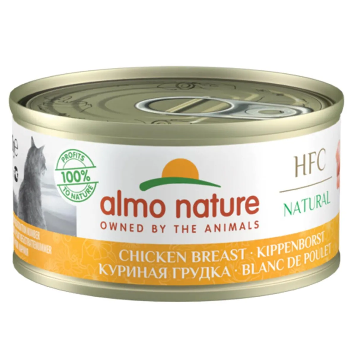 Almo Nature Kissan Märkäruoka*HFC -kissan märkäruoka, kananrinta 70 g