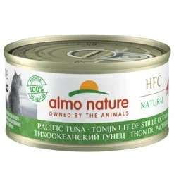 Almo Nature Kissan Märkäruoka*HFC -kissan märkäruoka, Tyynenmeren tonnikala 70 g