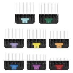 Andis Trimmauskoneet- Ja Tarvikkeet|Koiran Trimmaus Ja Turkinhoito*Wide leikkuukampasetti ruostumaton teräs 8 kpl