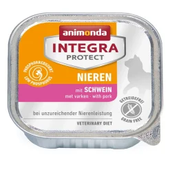 Animonda Kissan Erikoisruoka|Kissan Munuaisten Vajaatoiminta*IP munuaisdieetti porsas 100g