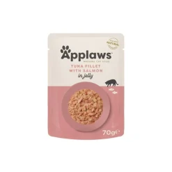 Applaws Kissan Märkäruoka*Cat Tonnikala & lohi hyytelössä 70 g