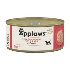 Applaws Kissan Märkäruoka*Kana/Ankka liemessä 156g