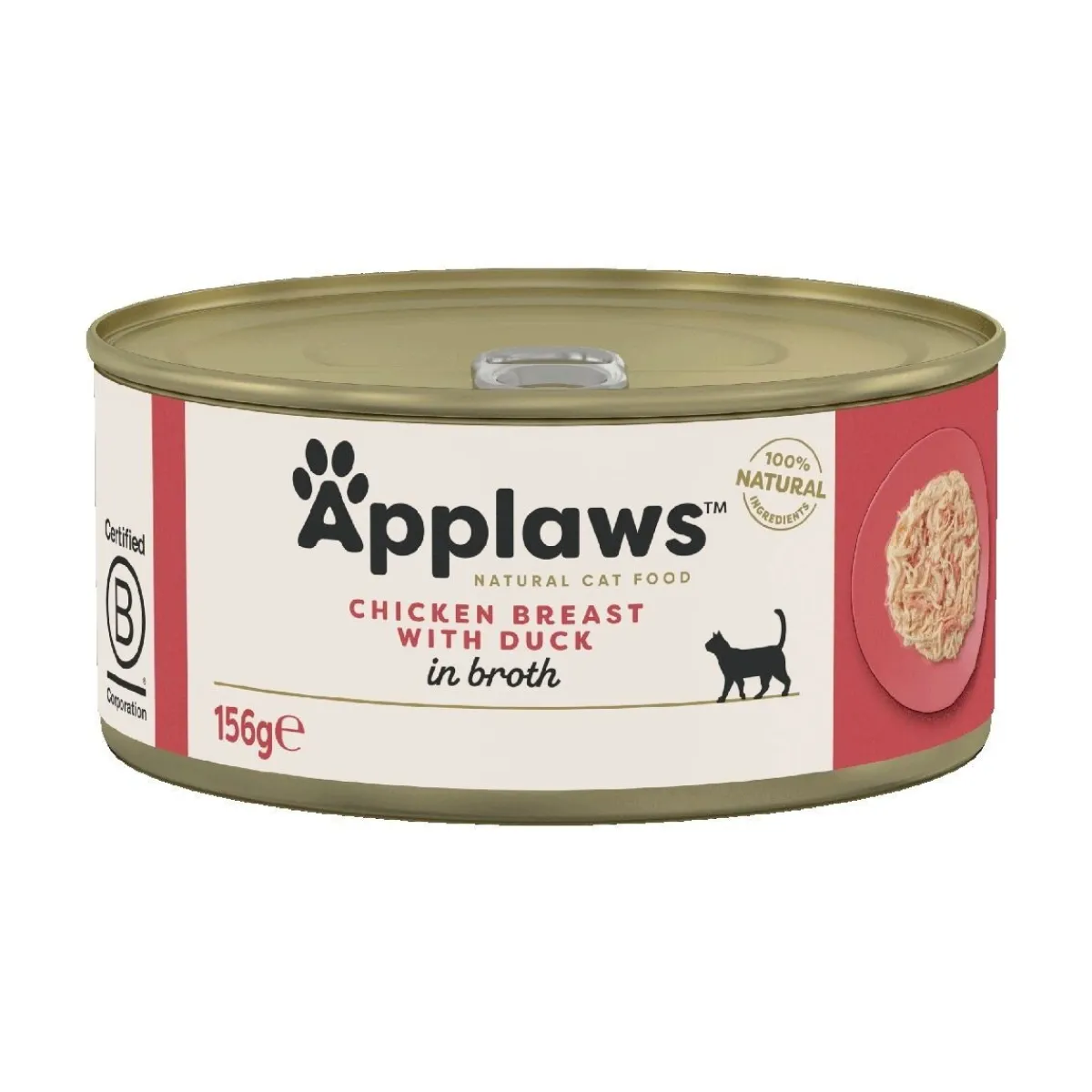 Applaws Kissan Märkäruoka*Kana/Ankka liemessä 156g