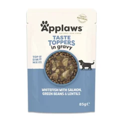 Applaws Viljaton Koiranruoka|Koiran Märkäruoka Ja Makkarat*Taste Toppers kala 85g