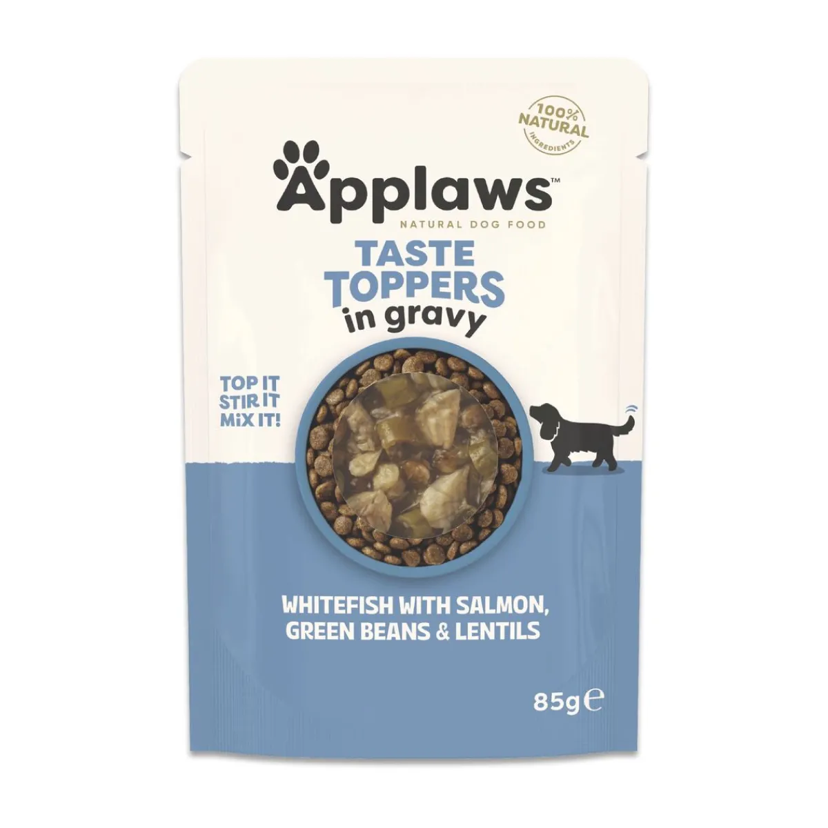 Applaws Viljaton Koiranruoka|Koiran Märkäruoka Ja Makkarat*Taste Toppers kala 85g