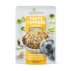 Applaws Ruokinnan Monipuolistaminen|Koiran Märkäruoka Ja Makkarat*Taste Toppers kana ja parsakaali 85g