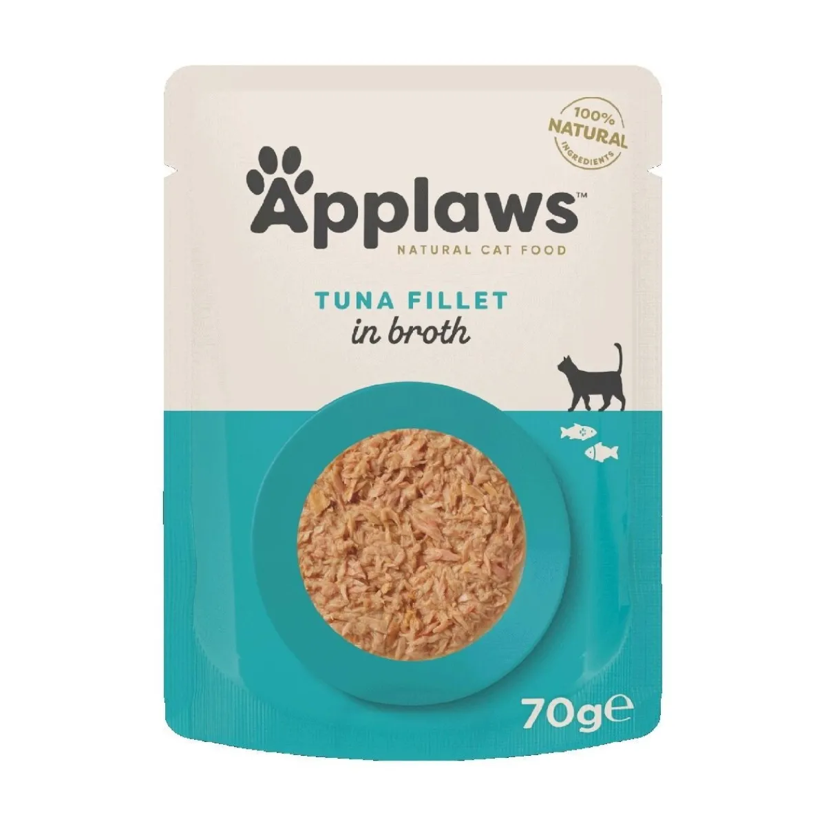Applaws Kissan Märkäruoka*Tonnikalafilee liemessä 70 g