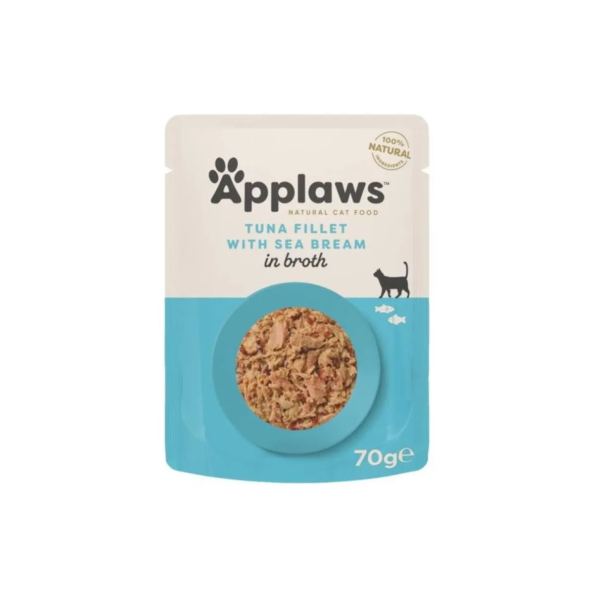 Applaws Kissan Märkäruoka*Tonnikala & Meriahven 70g