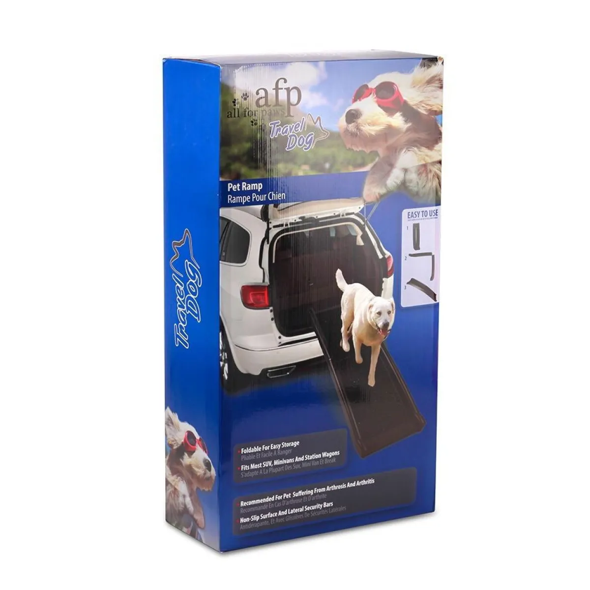 All For Paws Häkit|Autorampit, Koiraveräjät Ja Autonsuojat*Autoramppi Travel Dog