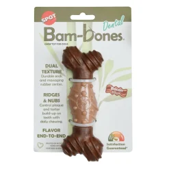 Bam-Bones Purulelut Ja Kongit|Uutuudet Koirille*BamBones Dental Bone bacon M