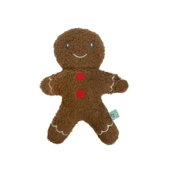 Bark A Boo Koiran Pehmolelut|Koiran Vinkulelut*Bark-A-Boo Tufflove Holiday piparkakku-ukko M