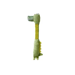Bark A Boo Koiranpennun Lelut|Uutuudet Koirille*Bark-a-Boo Wild World braided long neck alligaattori Vihreä