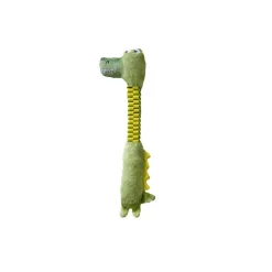 Bark A Boo Koiranpennun Lelut|Uutuudet Koirille*Bark-a-Boo Wild World braided long neck alligaattori Vihreä