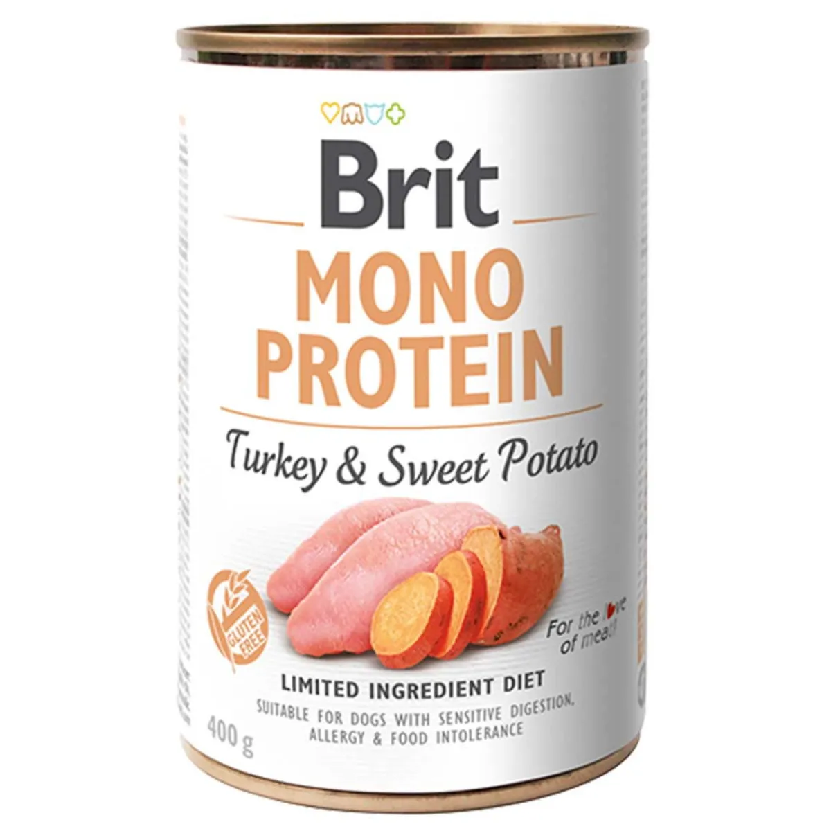 Brit Care Tarjoukset Koirille|Koiranruoat Erityistapeisiin*BC Mono Protein Kalkkuna & Batatti 400 g