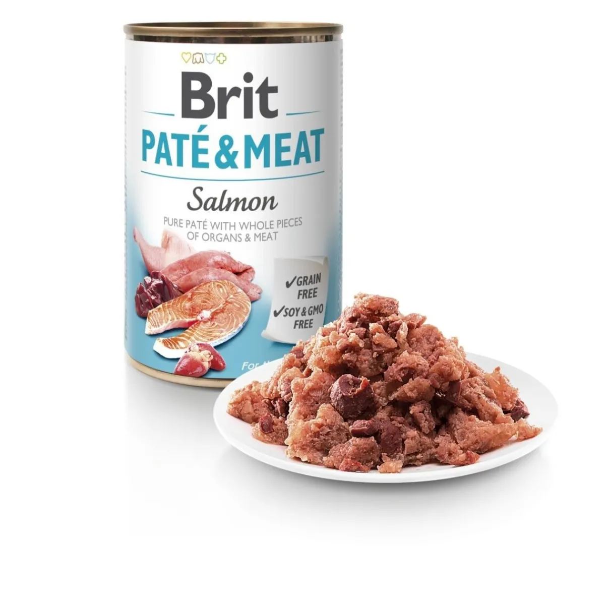 Brit Care Tarjoukset Koirille|Tarjoukset Koirille*BC Pate & Meat Lohi 400 g