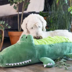 Beeztees Koiran Pehmolelut|Koiran Aktivointilelut Ja -Pelit*Hide N Seek Jungle Crocodile