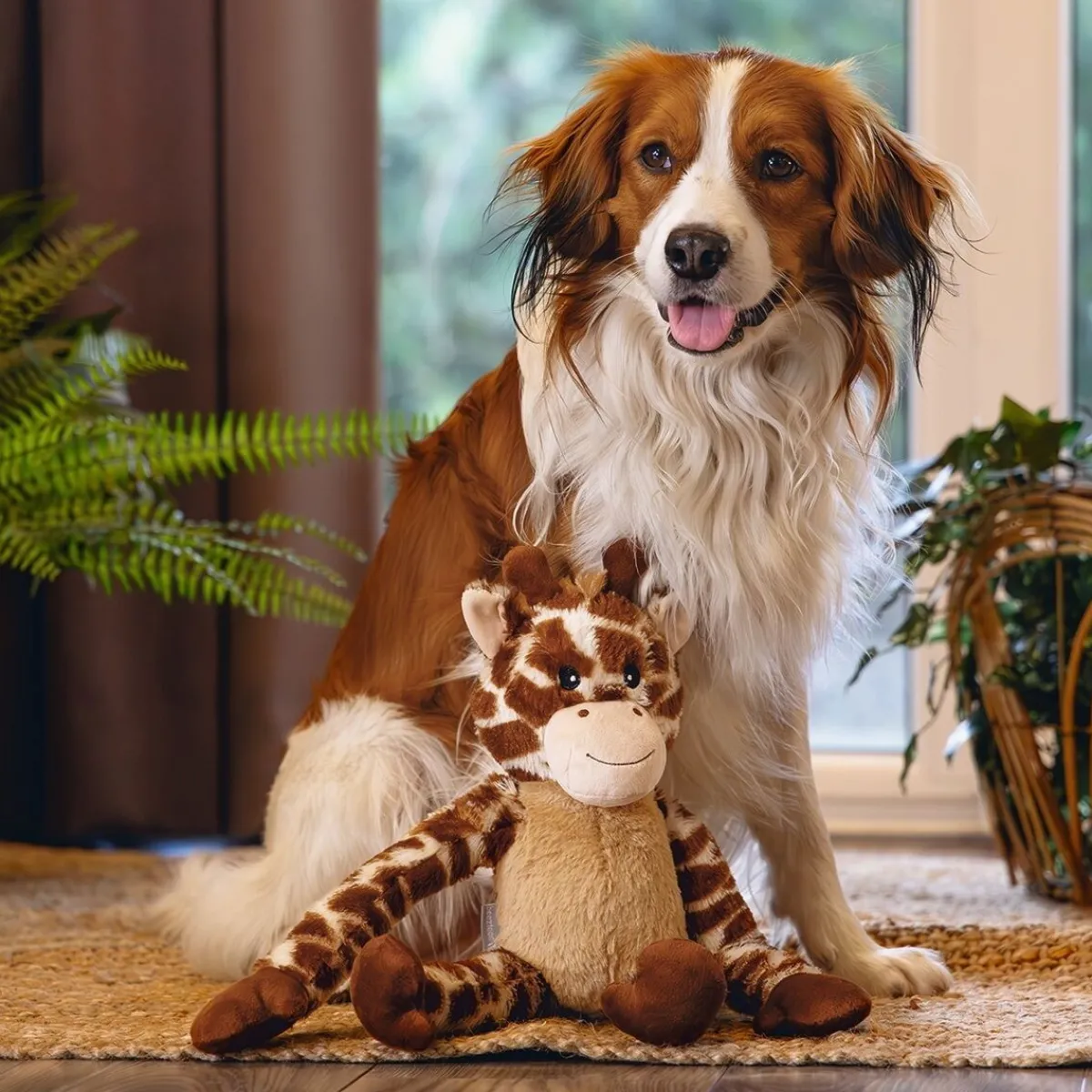 Beeztees Koiran Pehmolelut*Jungle Giraffe