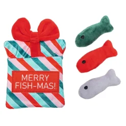 Beeztees Kissan Joululelut*Xmas Present Fish
