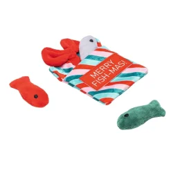 Beeztees Kissan Joululelut*Xmas Present Fish
