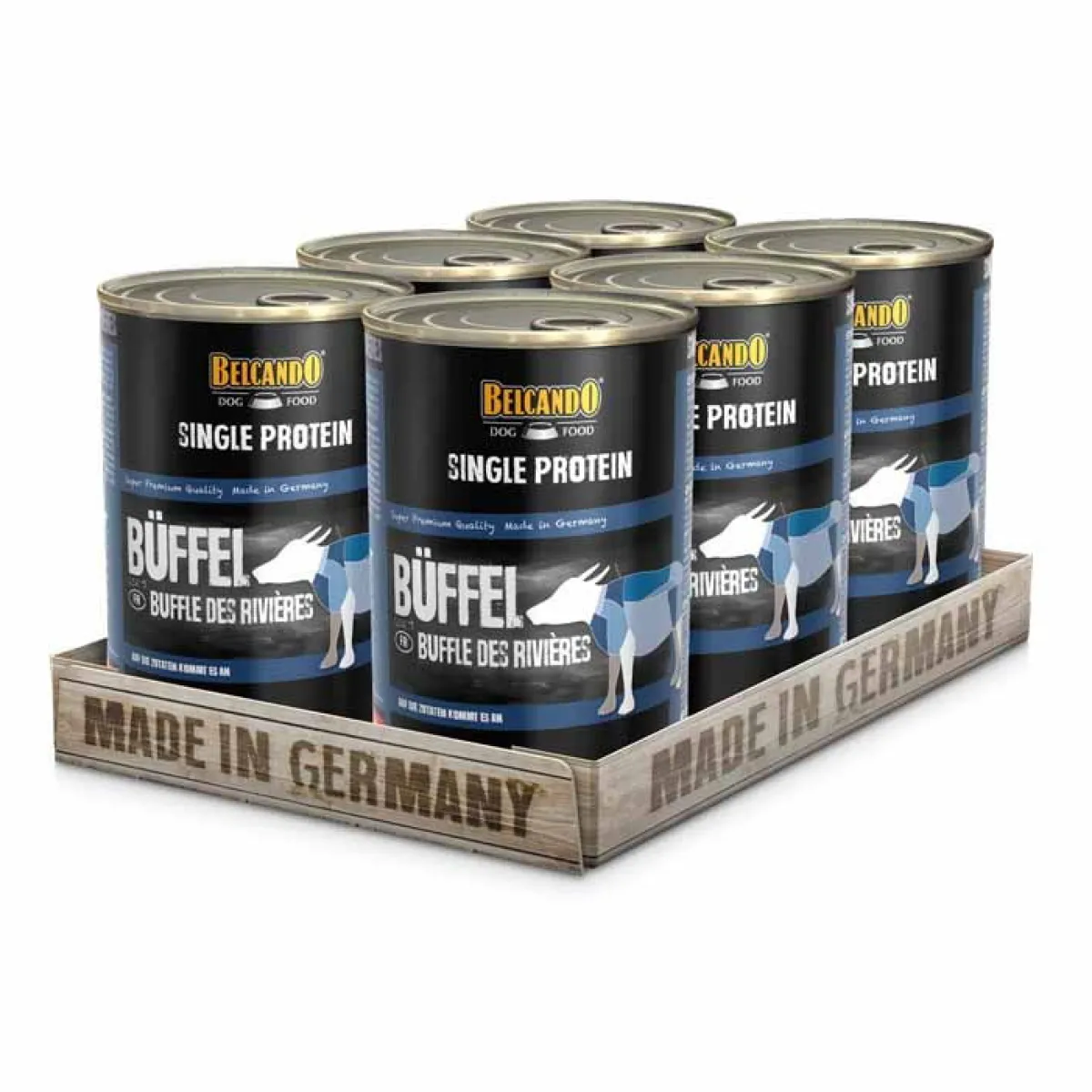 Belcando Koiran Märkäruoka Ja Makkarat*Single-Protein Buffalo 400g
