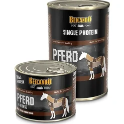 Belcando Koiranruoat Erityistapeisiin|Koiran Märkäruoka Ja Makkarat*Single-Protein Horse, täyslihasäilyke