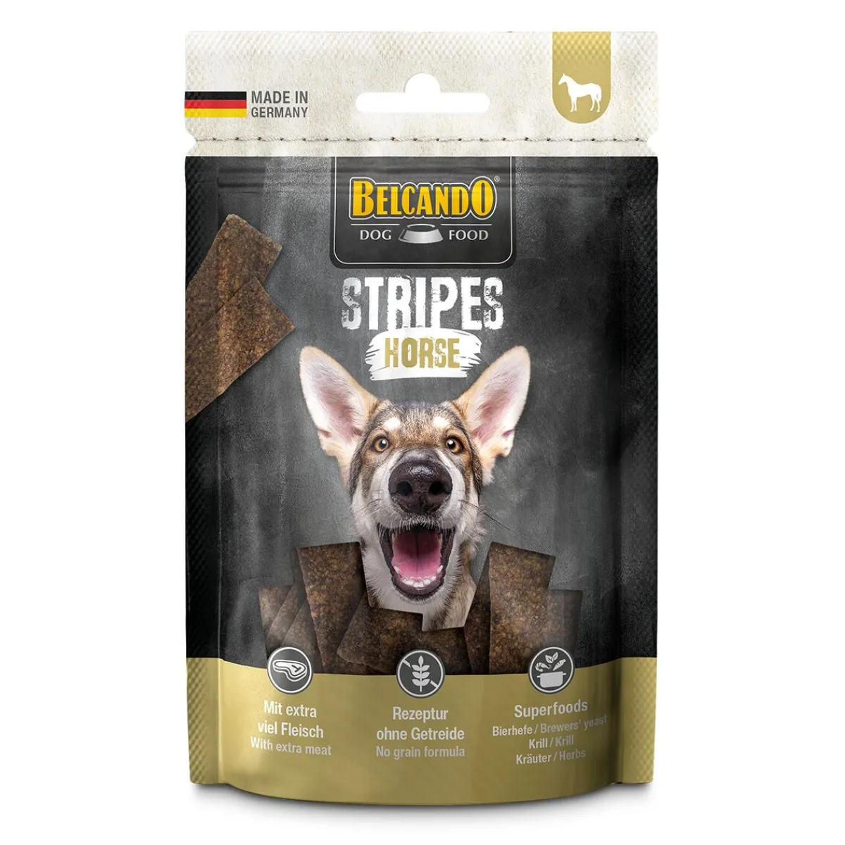 Belcando Pikkuherkut Ja Treeninamit|Uutuudet Koirille*Stripes Hevonen 70 g