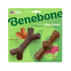 Benebone Puruluut*2 kpl - Maplestick/Zaggler Bacon Tiny