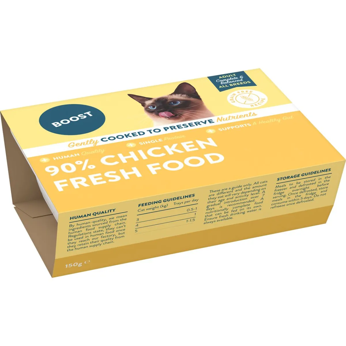 Boost Kissan Raakaruoka|Uutuudet Kissoille*Fresh kana kissoille 150 g