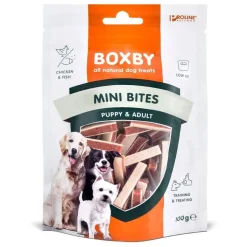 Boxby Pikkuherkut Ja Treeninamit|Koiranpennun Herkut*Mini Bites 100g