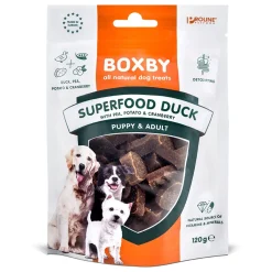Boxby Pehmeät Koiran Herkut|Pikkuherkut Ja Treeninamit*Superfood Ankka-Herne-Karpalo