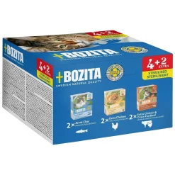 Bozita Kissan Märkäruoka*Cat Tetra Mixpack sterilised 6 x 370 g