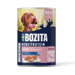 Bozita Koiranruoat Erityistapeisiin|Koiran Märkäruoka Ja Makkarat*Dog Pate Possu