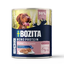 Bozita Koiranruoat Erityistapeisiin|Koiran Märkäruoka Ja Makkarat*Dog Pate Possu