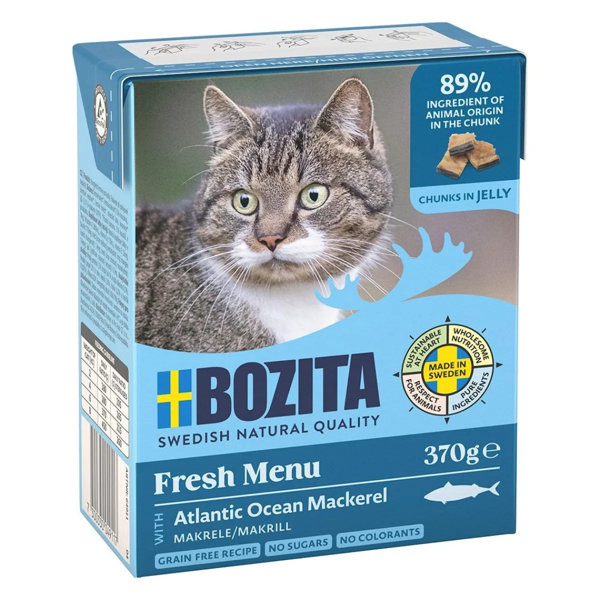 Bozita Kissan Märkäruoka*Feline Jelly Makrilli 370g