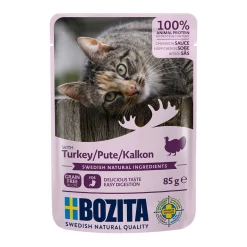 Bozita Kissan Märkäruoka*Feline kalkkunaa kastikkeessa 85g