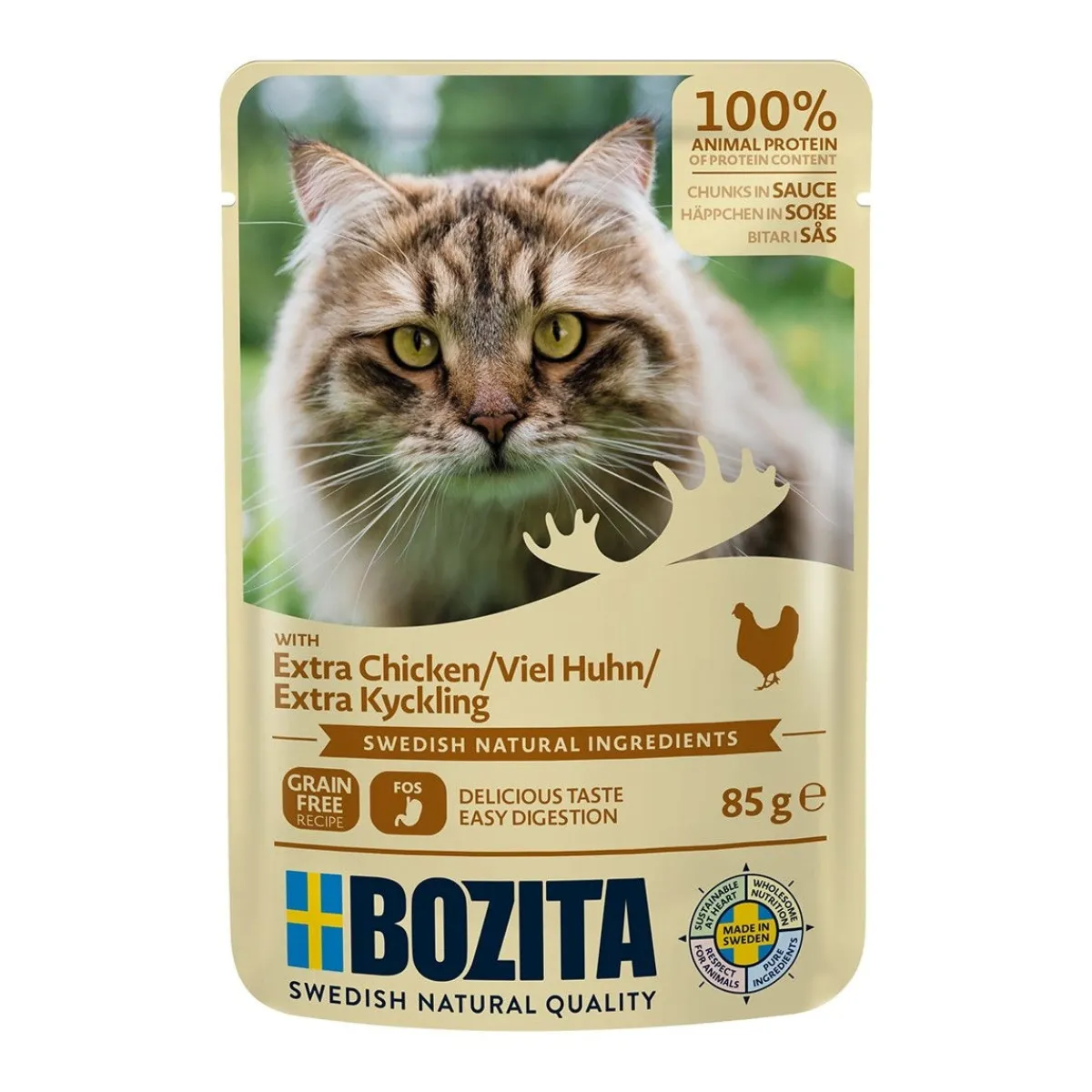 Bozita Kissan Märkäruoka*Feline kanaa kastikkeessa 85g