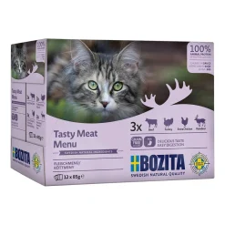 Bozita Kissan Märkäruoka*Feline lihalajitelma multibox 12 x 85g