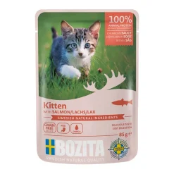 Bozita Kissan Märkäruoka|Kissanpennun Ruoka*kitten lohi kastikkeessa 85 g