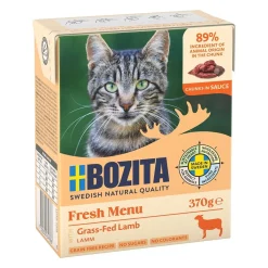 Bozita Kissan Märkäruoka|Viljaton Kissanruoka*Lammasta kastikkeessa 370 g