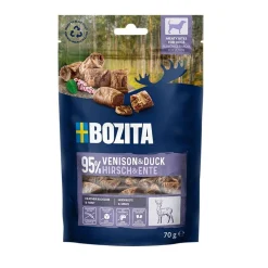 Bozita Pikkuherkut Ja Treeninamit*Meaty Bites Peura&Ankka 70g herkku koiralle