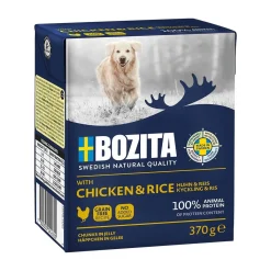 Bozita Koiran Märkäruoka Ja Makkarat*Naturals kana & riisi 370g