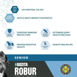 Bozita Robur Koiran Kuivaruoka|Senioriruoka*Adult Senior 12kg